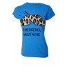 Tee Shirt Darkside Moustache Bleu