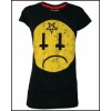 Tee Shirt Darkside Femme Satan Smiley