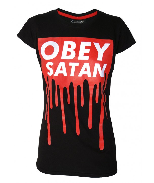 Tee Shirt Darkside Femme Obey Satan