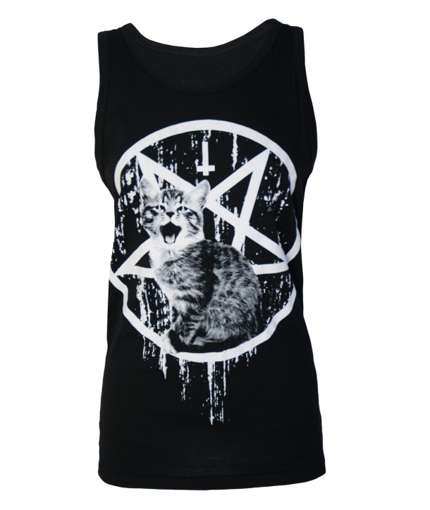 Debardeur Darkside Femme Satanic Kitty