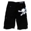 Short Darkside Homme White Skull