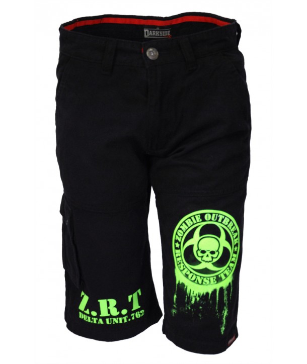 Short Darkside Homme Fluo Green Zombie Response