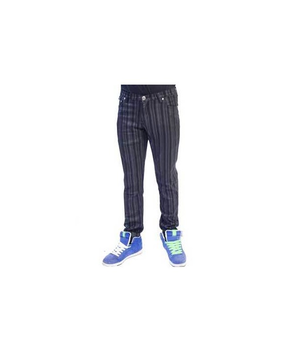 Slim Darkside Homme Grey Stripe