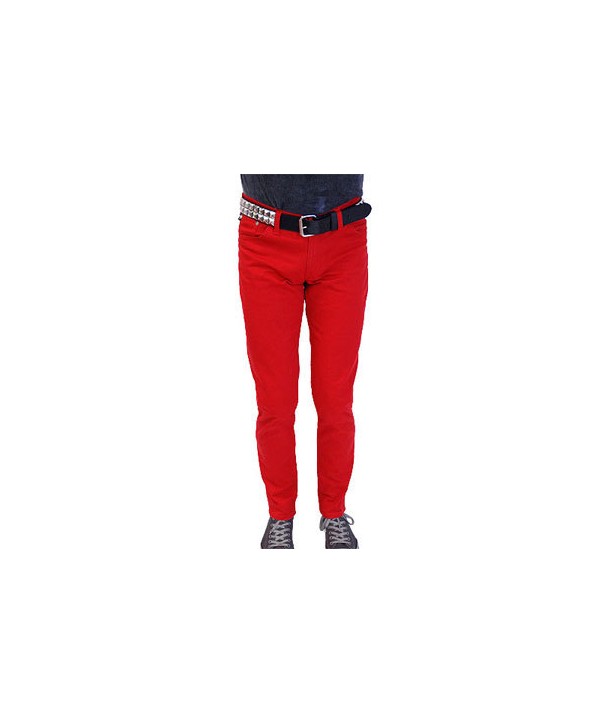 Jeans Slim Darkside Homme Red