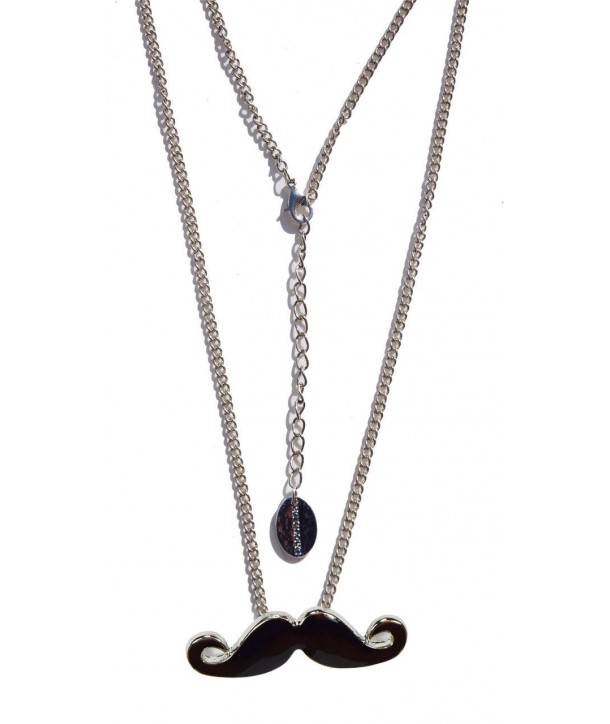 Collier Darkside Black Moustache