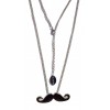 Collier Darkside Black Moustache