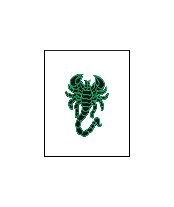 Patch Darkside Black & Green Scorpion