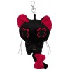 Peluche Luv Bunny Baby Vanity Noir/Rouge