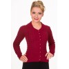 Cardigan CBN375rouge