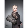 Sac Queen Of Darkness Gothique Handbag With Big Pyramid Studs