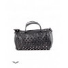 Sac Queen Of Darkness Gothique Small Bag With Many Black And Silver