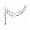 Ceinture Queen Of Darkness Gothique Chain Belt With Pins