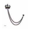 Patche Queen Of Darkness Gothique Brooch In The Shape Of A Crown