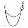 Chaine Queen Of Darkness Gothique Silver Key Chain Made Of 2 Chains