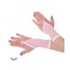 Gants Queen Of Darkness Gothique Pink Net Gloves. Loop For Finger. Short