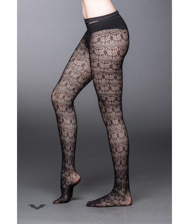 Legging Queen Of Darkness Gothique Lace Stockings