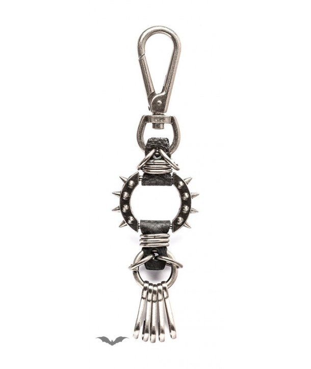 Porte Clés Chaine Queen Of Darkness Gothique Keyring With Small Studs