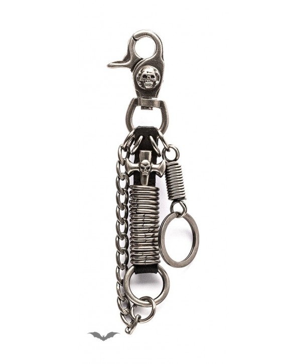 Porte Clés Chaine Queen Of Darkness Gothique Keyring With Chain