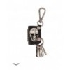 Porte Clés Queen Of Darkness Gothique Key Pendant With Carabiner And Skull