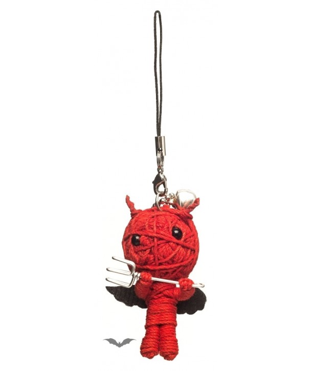 Porte Clés Queen Of Darkness Gothique Voodoo Doll - The Devil Red