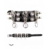 Bracelet Queen Of Darkness Gothique Bracelet With Daemons,Rings & Cone Studs