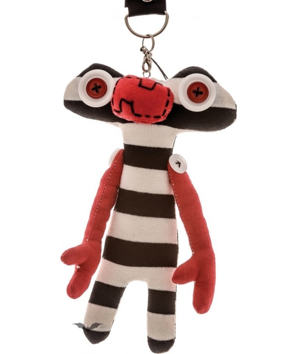 Porte Clés Queen Of Darkness Gothique Alien Keychain With Stripes