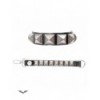 Bracelet Queen Of Darkness Gothique Bracelet With Pyramid Studs & Clasp