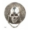 Home Déco Queen Of Darkness Gothique Silver Door Handle With Skull