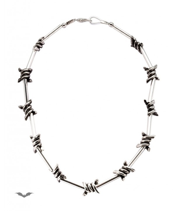 Collier Queen Of Darkness Gothique Barbed Wire Necklace