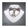 Collier Queen Of Darkness Gothique Necklace Made Of Lace