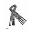 Echarpe Queen Of Darkness Gothique Black & White Chequered Scarf