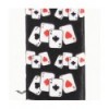 Cravatte Queen Of Darkness Gothique Thin Black Tie. Playing Cards In Various