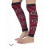 Legwarmers Queen Of Darkness Gothique Red/Black Striped Legwarmer With Cross