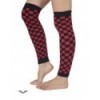 Legwarmers Queen Of Darkness Gothique Black/Red Chequered Legwarmers