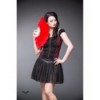 Eventaille Queen Of Darkness Gothique Red Feather Fan