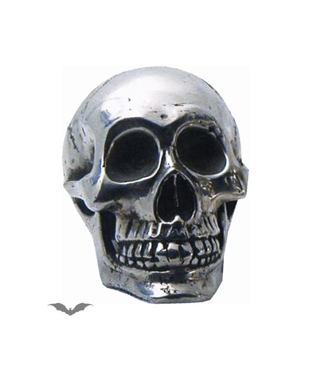 Deco Queen Of Darkness Gothique Small Skull For Decoration In Silver Col