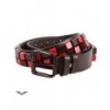 Ceinture Queen Of Darkness Gothique 2 Rows Black/Red Cubes. Checkerboard