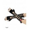 Gants Queen Of Darkness Gothique Long Fingerless Gloves With Studs