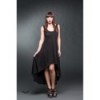 Robe Queen Of Darkness Gothique Long Dress With Lace On The Back