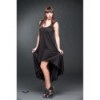 Robe Queen Of Darkness Gothique Long Dress With Lace On The Back