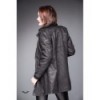 Veste Queen Of Darkness Gothique Jacket With Buckle On Collar And Sleeves