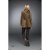 Veste Queen Of Darkness Gothique Double-Breasted Leopard Pattern Jacket