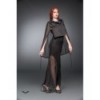 Veste Queen Of Darkness Gothique Extravagant Transparent Cape