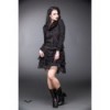 Veste Queen Of Darkness Gothique Hoodie With Lace