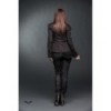 Veste Queen Of Darkness Gothique Asymmetrical Jacket Decorated With Lace