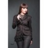 Veste Queen Of Darkness Gothique Asymmetrical Jacket Decorated With Lace