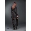 Manteau Queen Of Darkness Gothique Frock Coat With Black Buttons