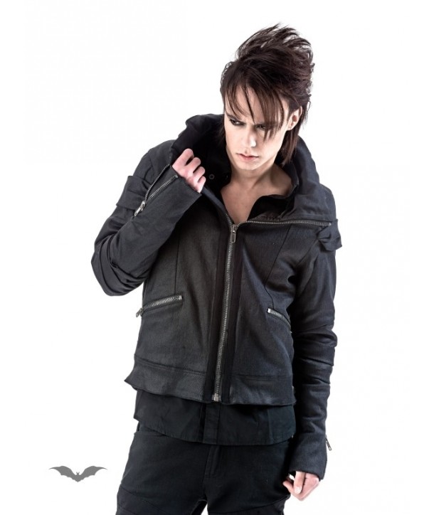 Veste Queen Of Darkness Gothique Biker