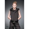 Veste Queen Of Darkness Gothique Vest With Hidden Hood