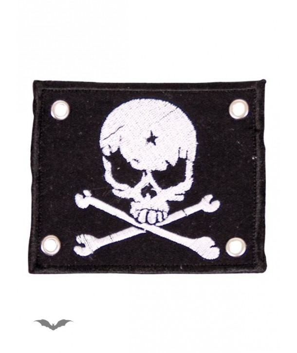 Patches Queen Of Darkness Gothique Patch With White Skull